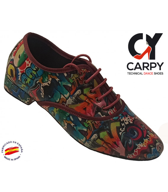Zapato de baile CARPY J25 GRAFFITI 01