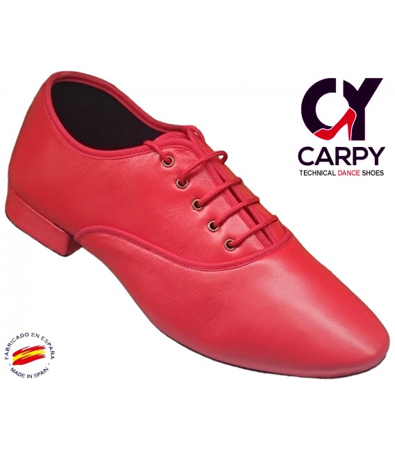 Zapato de baile CARPY J25 Piel Rojo