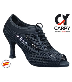 Zapato de baile CARPY BJAR.075.Rejilla Negro
